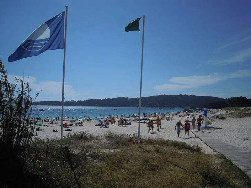 Playa de Nerga en Cangas