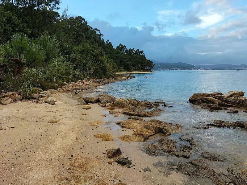 Playa de Niñeiriños en A Pobra do Caramiñal