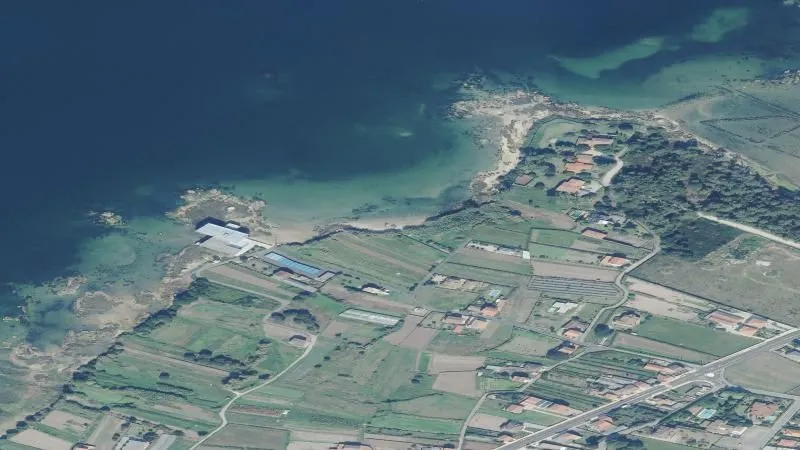 Playa de O Rial en Vilanova de Arousa