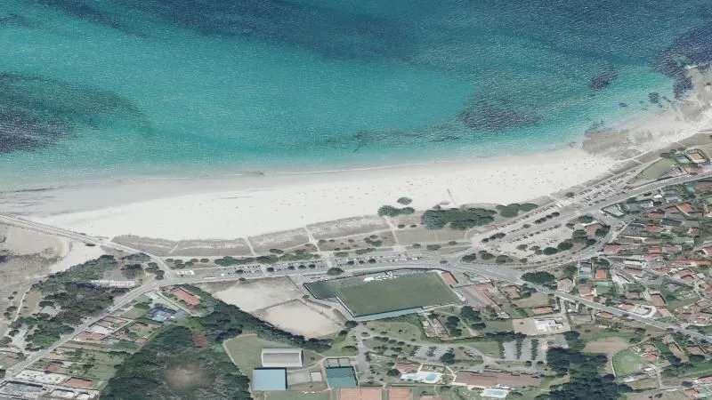 Playa de O Vao en Vigo