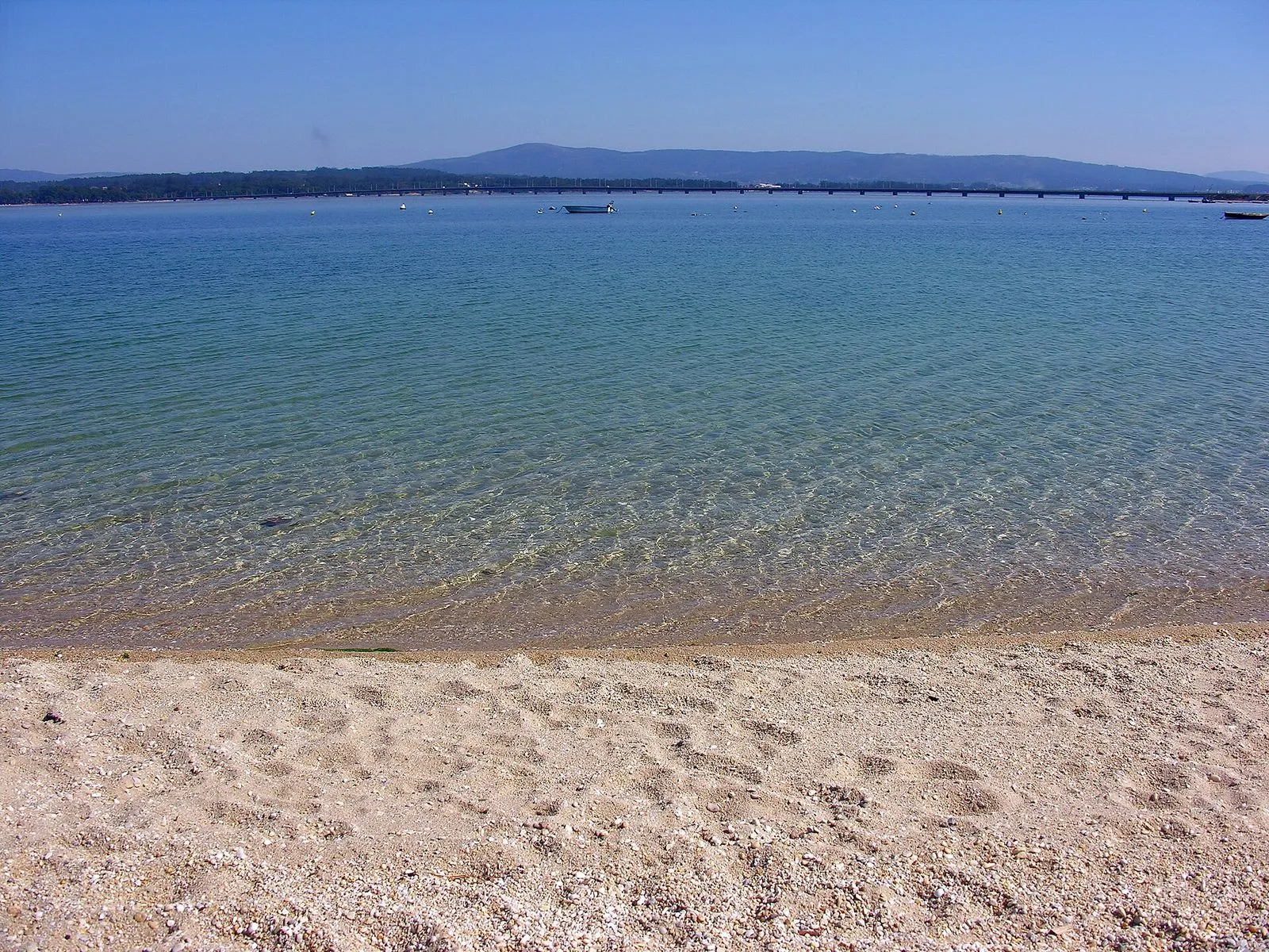 Playa de O Vao en A Illa de Arousa