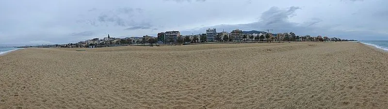 Playa de Ocata en El Masnou