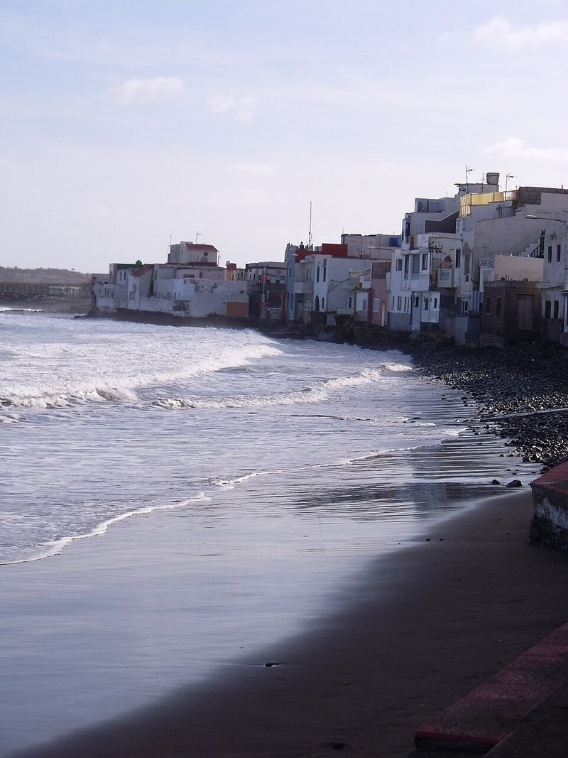 Playa Ojos de Garza en Telde