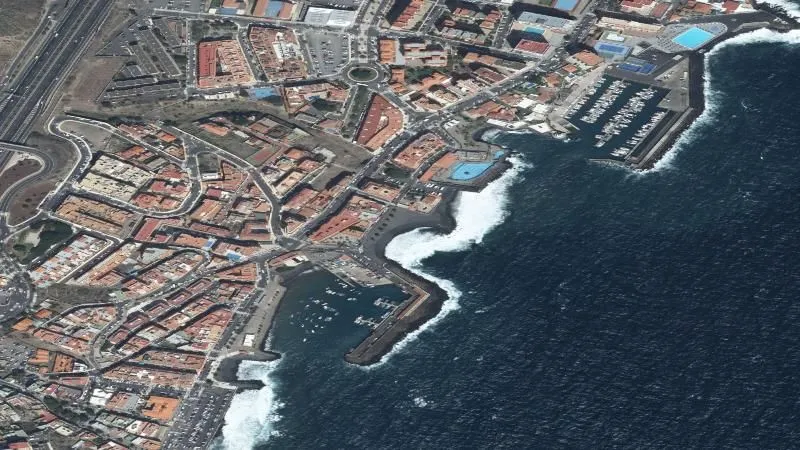Playa de Olegario en Candelaria