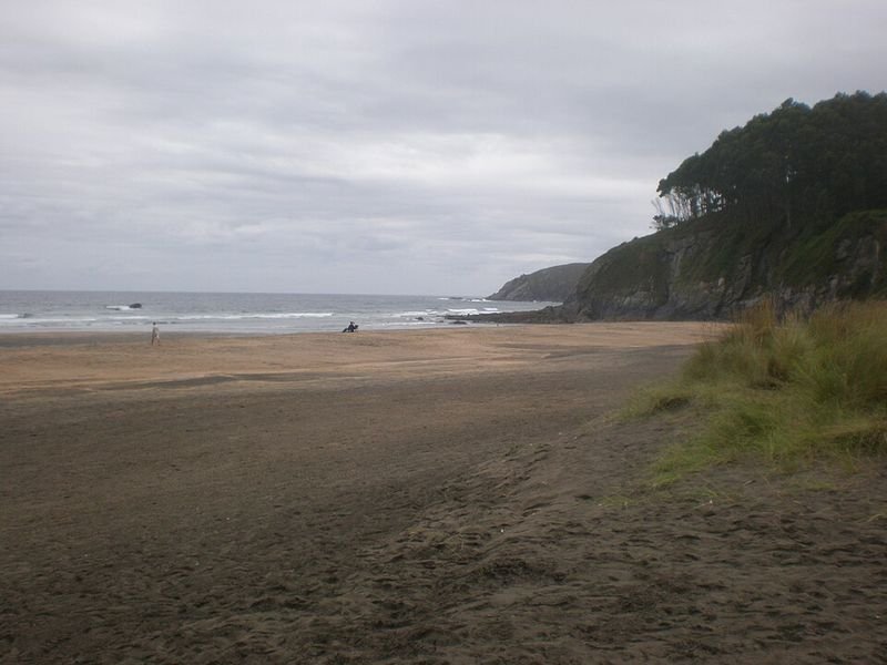 Playa Otur en Valdés