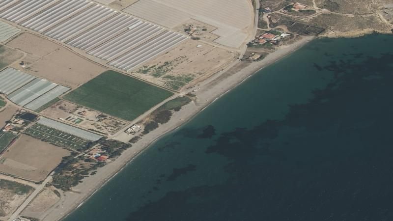 Vista aérea de Parazuelos, Mazarrón