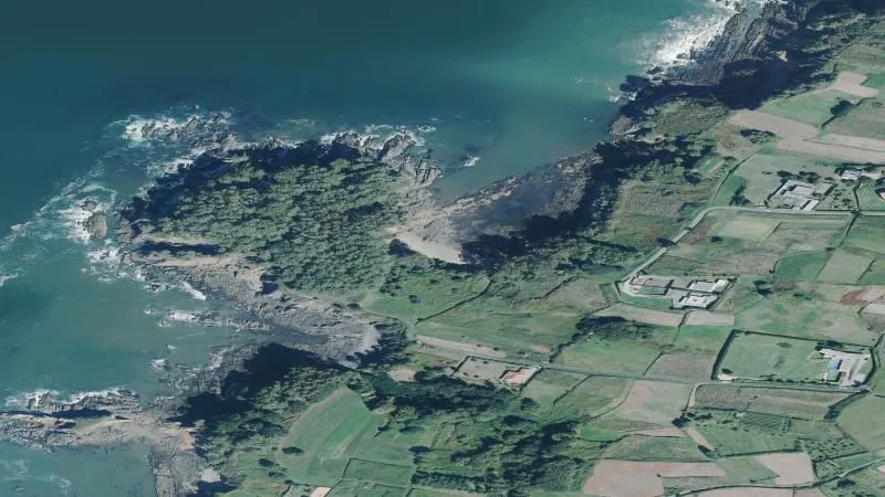 Playa de Paredes en Pontedeume