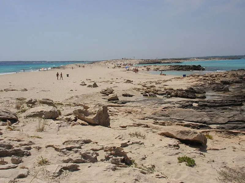 Playa de Pas d'En Adolf en Formentera, Islas Baleares — foto 5 de 9