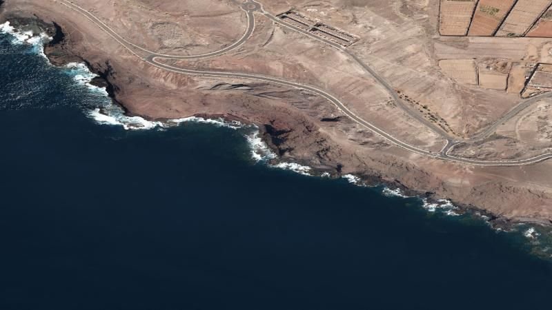 Vista aérea de Paso del Salgo, Gáldar