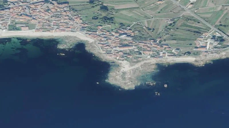 Playa de Piñeirón en Boiro