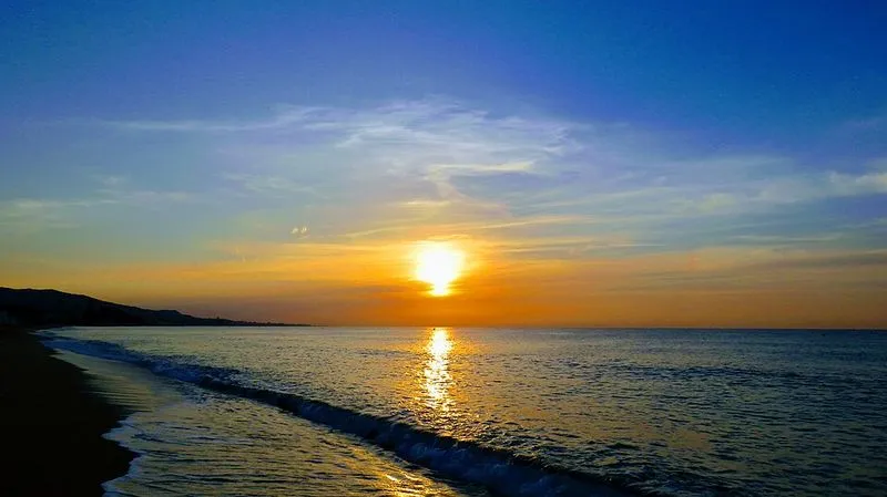 Platja de la Mora en Badalona, Barcelona — foto 6 de 7