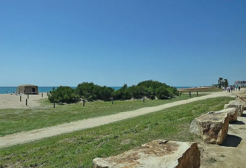 Platja de les Dunes en Santa Susanna, Barcelona — foto 6 de 10