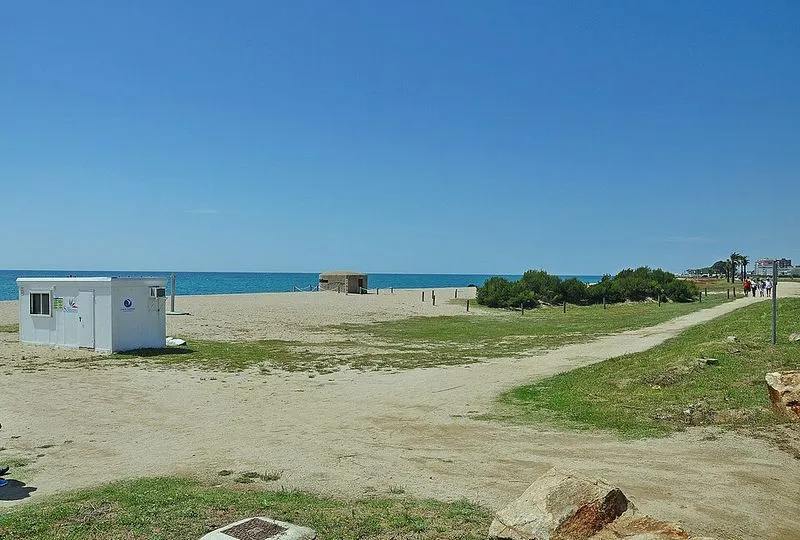 Platja de les Dunes en Santa Susanna, Barcelona — foto 8 de 10