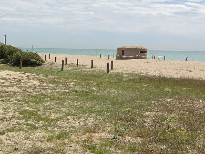 Platja de les Dunes en Santa Susanna, Barcelona — foto 9 de 10