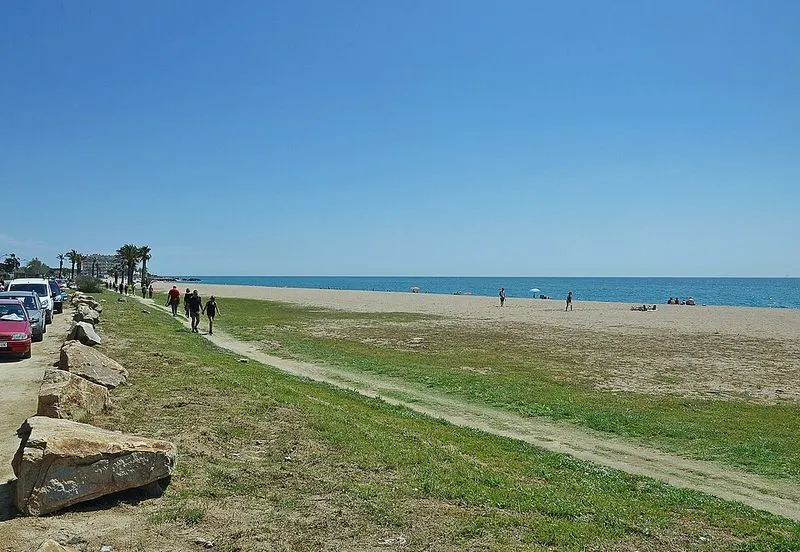 Platja de les Dunes en Santa Susanna