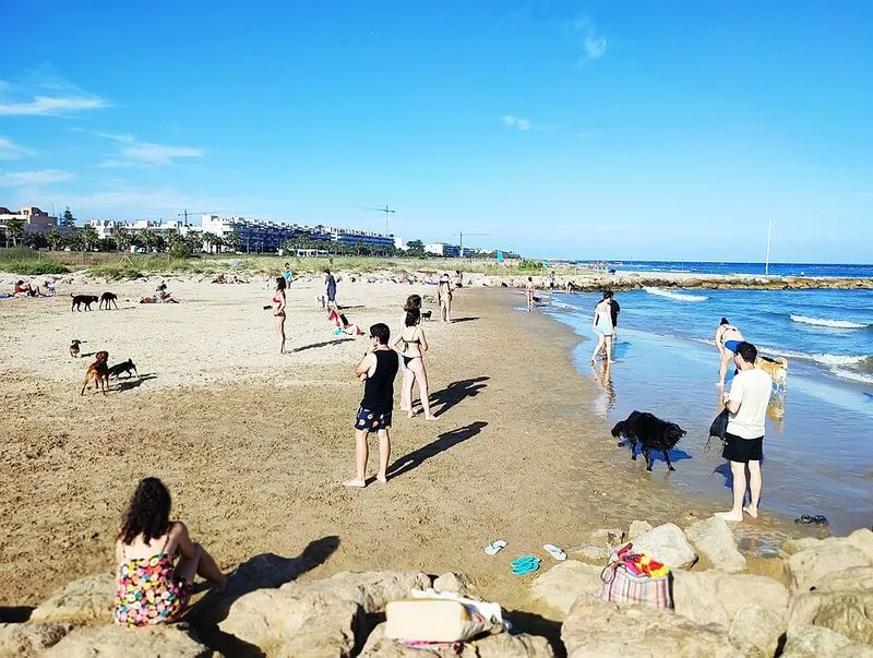 Platja de les Salines en Cubelles, Barcelona — foto 2 de 5
