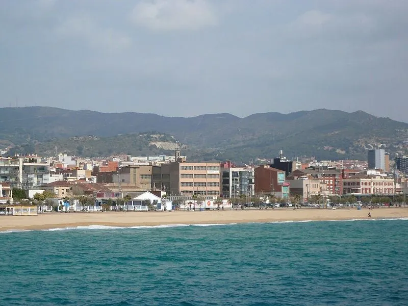 Platja de l'Estació en Badalona, Barcelona — foto 4 de 6