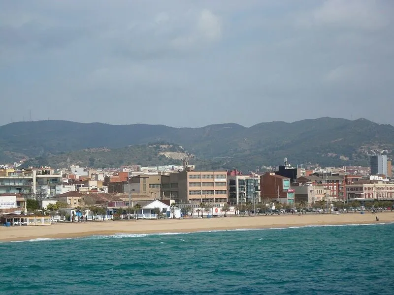 Platja de l'Estació en Badalona, Barcelona — foto 6 de 6
