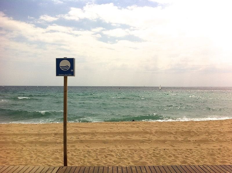 Playa Platja de l'Estació en Badalona