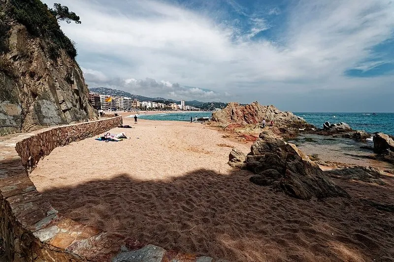 Platja de Lloret en Lloret de Mar, Gerona — foto 6 de 6