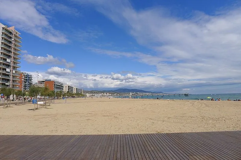 Playa Platja del Coco en Badalona, Barcelona — foto 2 de 10