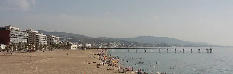 Playa Platja del Coco en Badalona, Barcelona — foto 8 de 10