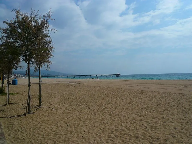 Playa Platja del Coco en Badalona, Barcelona — foto 5 de 10