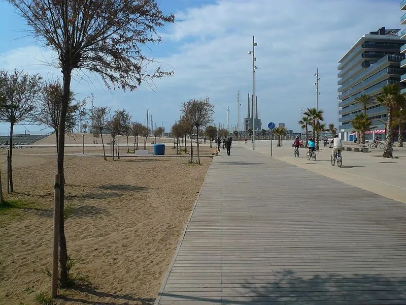 Playa Platja del Coco en Badalona, Barcelona — foto 9 de 10