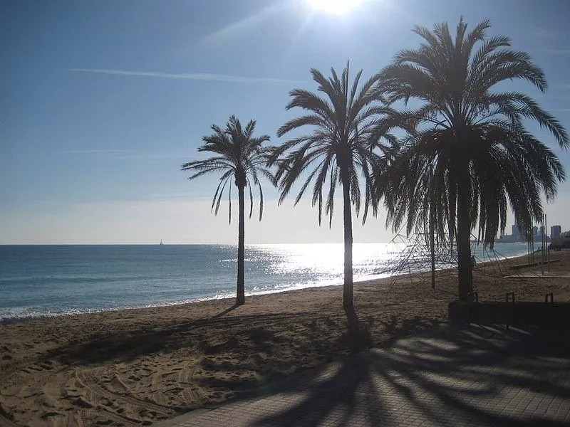 Platja del Cristall en Badalona, Barcelona — foto 7 de 7
