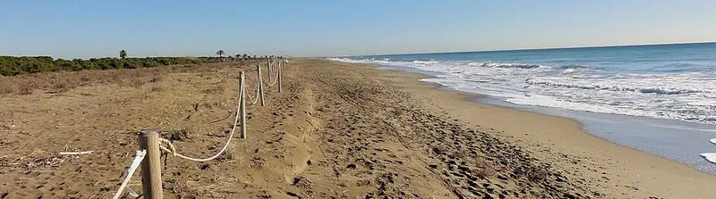 Platja dels Militars en El Prat de Llobregat