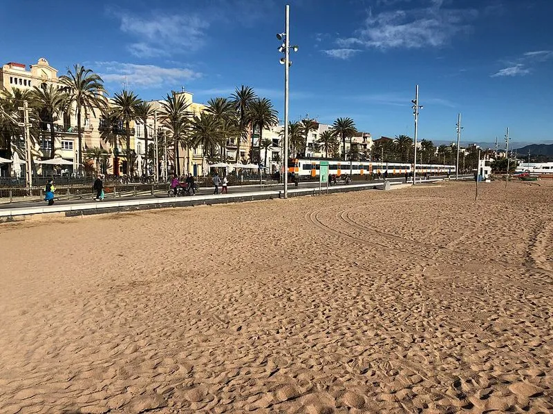 Platja dels Patins de Vela en Badalona, Barcelona — foto 2 de 8