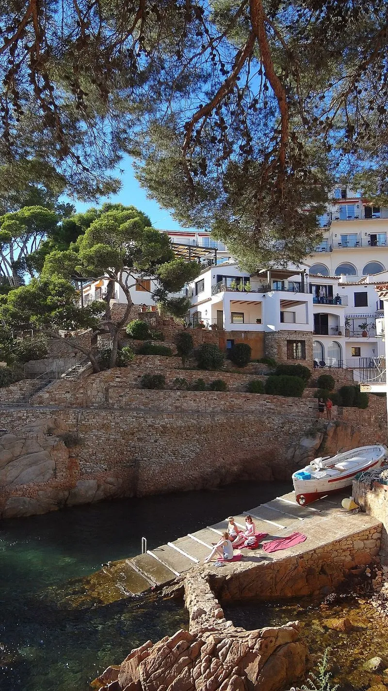 Platja d'en Malaret en Begur, Gerona — foto 4 de 5