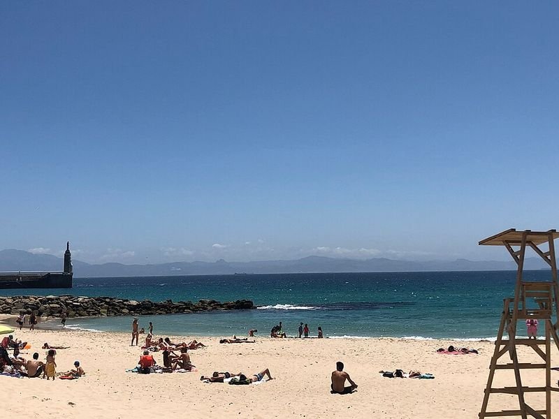 Playa Playa Chica en Puerto de la Cruz, Santa Cruz de Tenerife