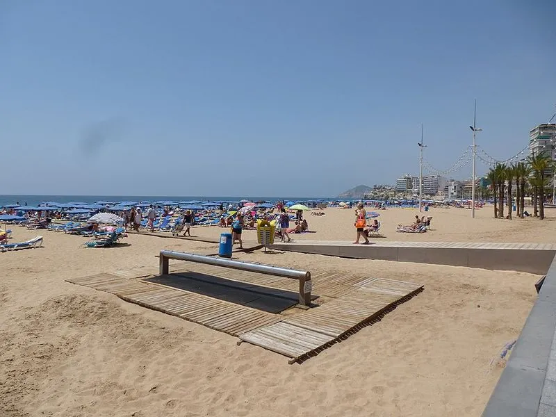 Playa de Levante en Benidorm, Alicante — foto 2 de 14