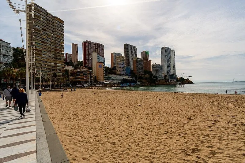 Playa de Levante en Benidorm, Alicante — foto 12 de 14
