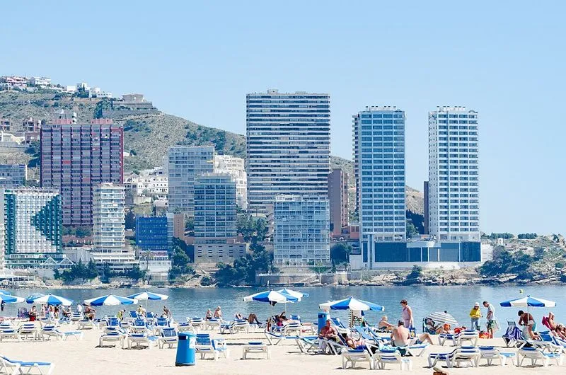 Playa de Levante en Benidorm, Alicante — foto 14 de 14