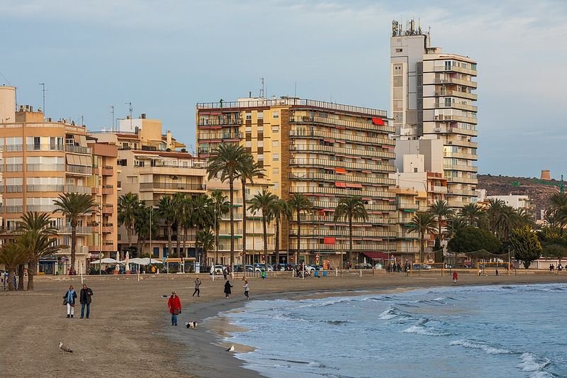 Playa Playa de Levante en Santa Pola, Alicante