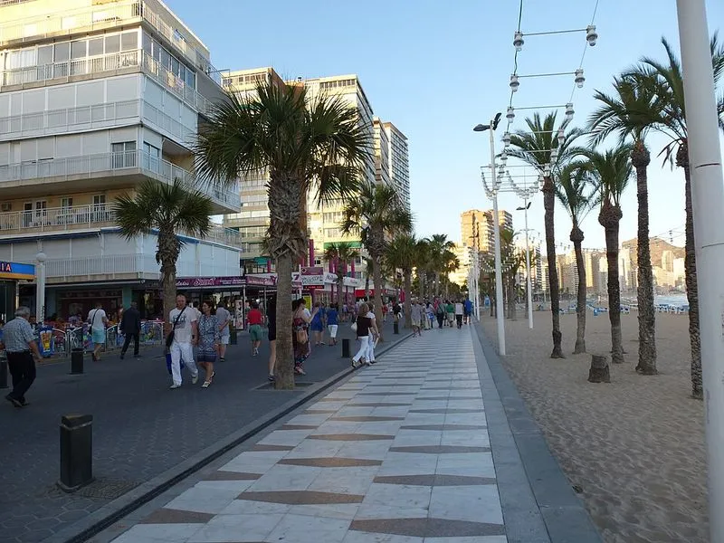 Playa de Levante en Benidorm, Alicante — foto 10 de 14