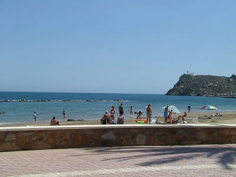 Playa del Rihuete en Mazarrón, Murcia — foto 3 de 4