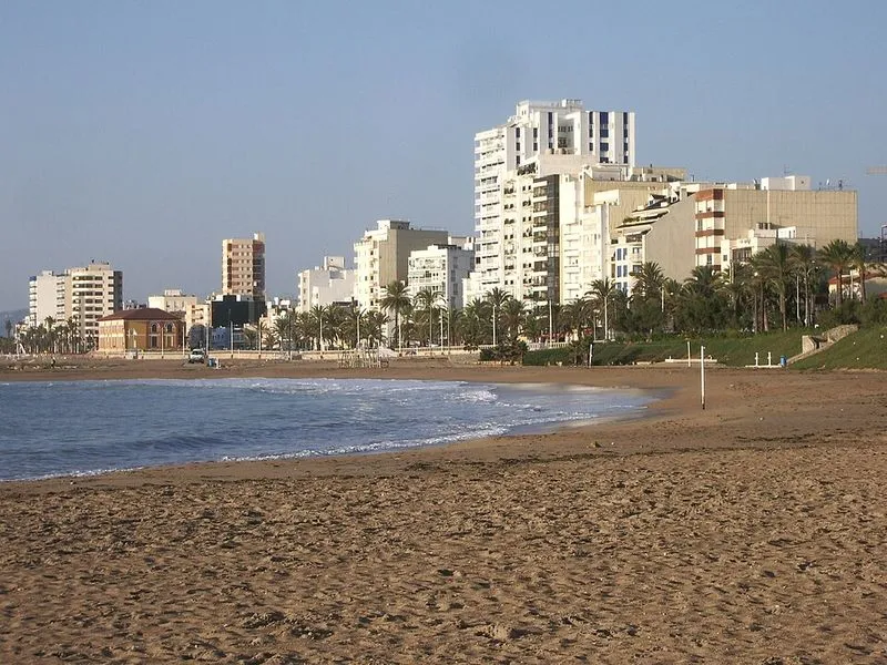 Playa del Riu Cervol en Vinaròs