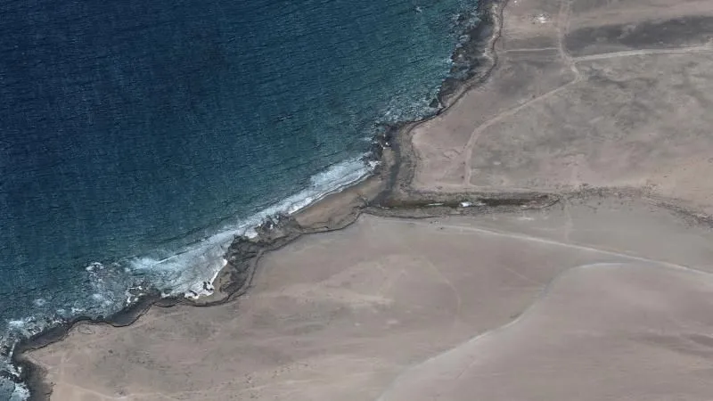 Playa del Tebeto en La Oliva
