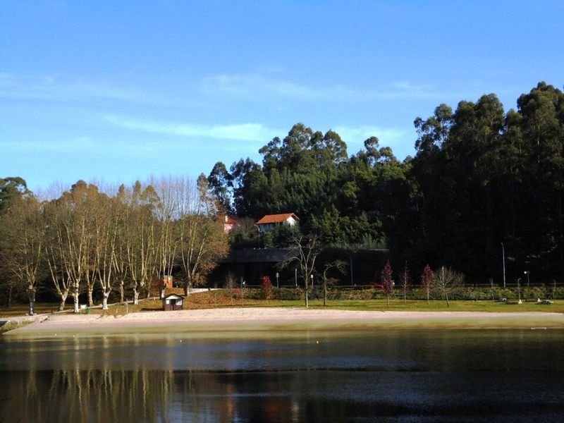 Playa Playa fluvial río Lérez en Pontevedra