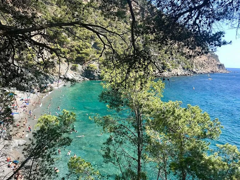 Playa Fonda en Begur