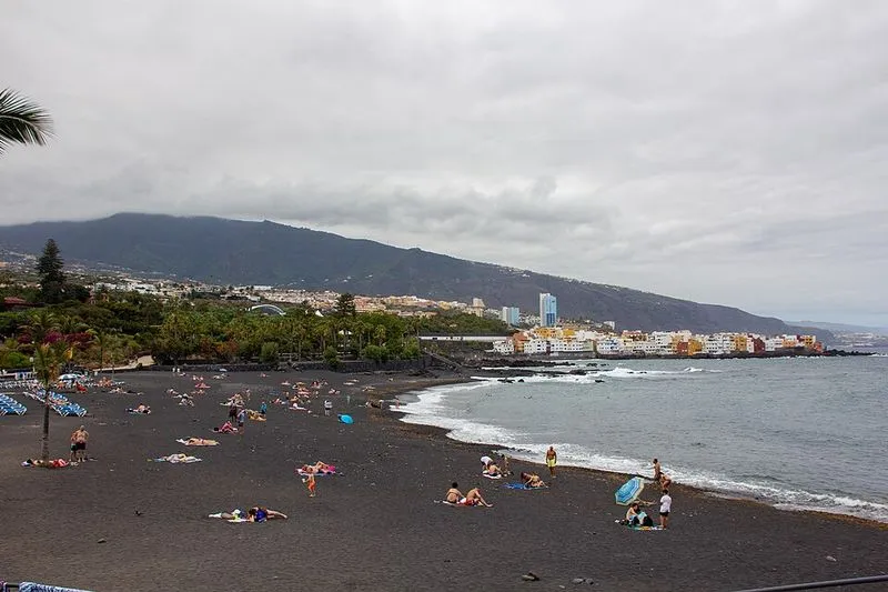 Playa Jardín en Puerto de la Cruz