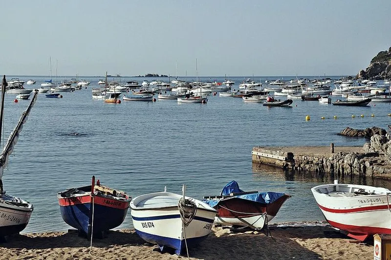 Playa de Port Bo en Palafrugell, Gerona — foto 5 de 9