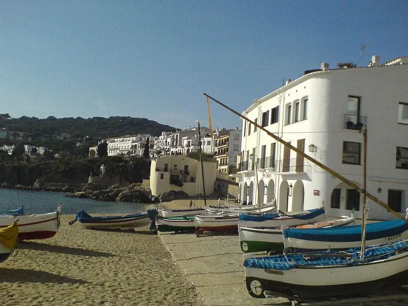 Playa de Port Bo en Palafrugell, Gerona — foto 8 de 9