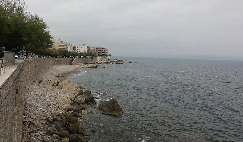 Playa de Port d'en Perris en L'Escala