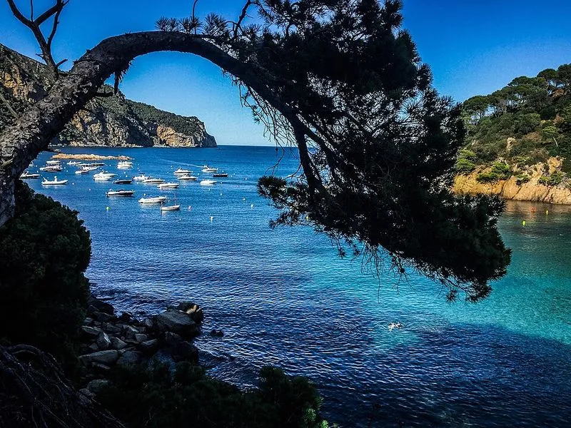 Playa de Port d'Esclanyà en Begur, Gerona — foto 8 de 10