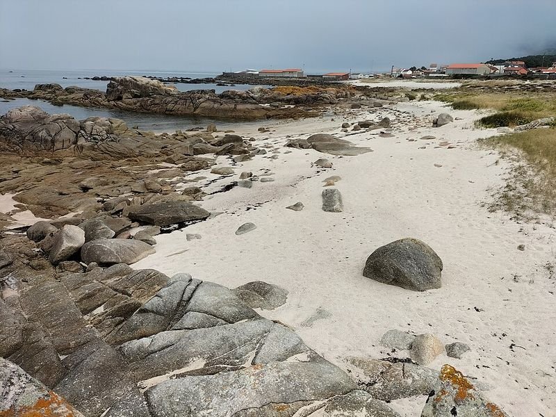Playa Porto Ancho en Carnota
