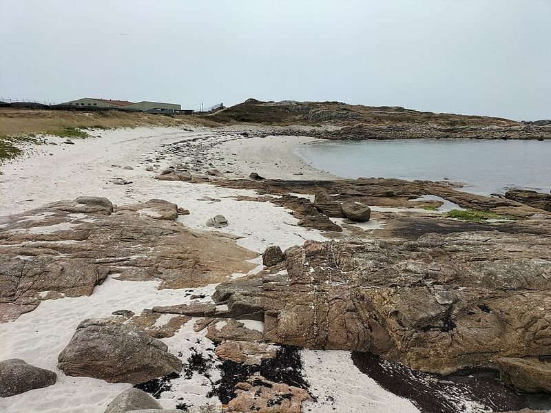 Playa de Porto da Barca en Carnota, A Coruña